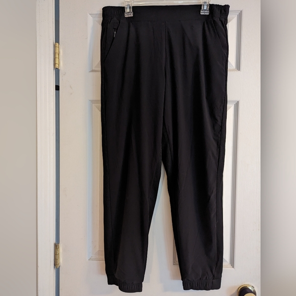 Athleta Brooklyn Lined Jogger, Black, Size 14 - Picture 1 of 7